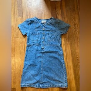 Vintage 1997 Levi’s button up denim babydoll dress